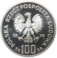 100 złotych - Ochrona Środowiska - Łoś - 1978 rok