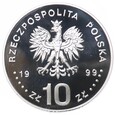 10 złotych - 600-lecie odnowienia Akademii Krakowskiej - 1999 rok