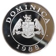 100 Dolarów - Amazonka cesarska - Dominika - 1988 rok
