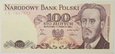 Banknot 100 zł 1986 rok - Seria LR
