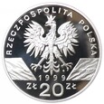 Moneta 20 zł - Wilk - 1999 rok