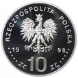 10 złotych - Zimowe Igrzyska Olimpijskie w Nagano - 1998 rok