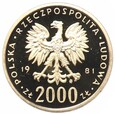 2000 Złotych - Bolesław II Śmiały - Polska - 1981 rok 