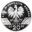 20 złotych - Żółw Błotny - 2002 rok