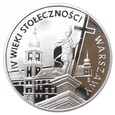 Moneta 20 zł - IV wieki stołeczności Warszawy - 1996 rok