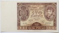 Banknot 100 Złotych 1934 rok - Seria Ser. B O.