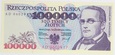 Banknot 100 000 zł 1993 rok - Seria AD