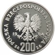 200 złotych - XIV Zimowe Igrzyska Olimpisjkie Sarajewo - 1984 rok