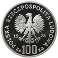 100 złotych - Ochrona Środowiska - Łoś - 1978 rok