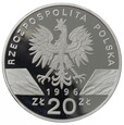 Moneta 20 zł - Jeż - 1996 rok