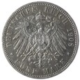 5 marek - Wilhelm II - Prusy - Niemcy - 1908 rok