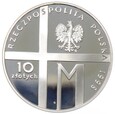 10 złotych - 20-lecie pontyfikatu Jana Pawła II - 1998 rok