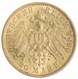 20 Marek - Niemcy - Prusy - 1890 rok - A