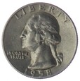 1/4 dolara - Quarter Dollar - Waszyngton - D - USA - 1958 rok