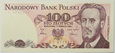 Banknot 100 zł 1986 rok - Seria SS