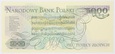 Banknot 5000 zł 1982 rok - Seria BW