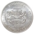 10 dolarów - 10-lecie niepodległości - Singapur - 1977 rok