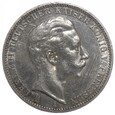 3 marki - Wilhelm II - Niemcy - Prusy - 1910 rok - A