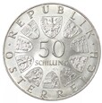 50 szylingów - Uniwersytet w Insbrucku - Austria - 1970 rok