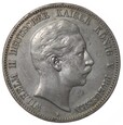 5 marek - Wilhelm II - Niemcy - 1907 rok -  A