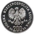 200 złotych - Igrzyska XXIII Olimpiady Los Angeles 1984 - 1984 rok