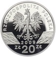 20 zł - Jaszczurka Zielona - 2009 rok 