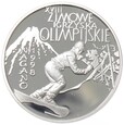 10 złotych - Zimowe Igrzyska Olimpijskie w Nagano - 1998 rok