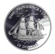 10 dolarów - HMS Providence - Fidżi - 2001 rok 