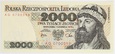 Banknot 2000 zł 1979 rok - Seria AG