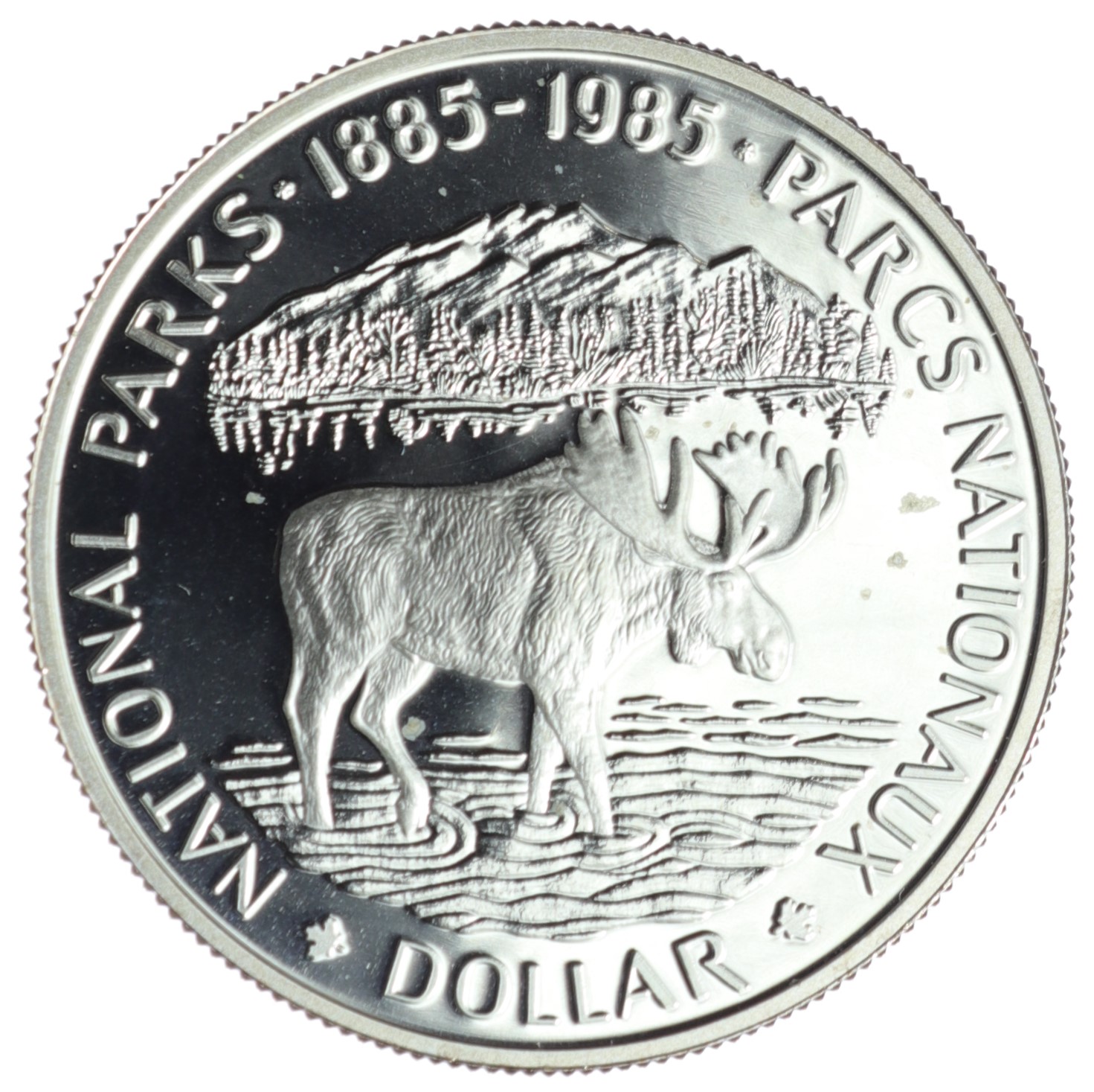 1 dolar - 100 rocznica Parki Narodowe - Kanada - 1985 r