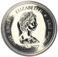 1 dolar - 25 rocznica - Koronacja Elżbiety II - 1977 rok