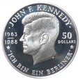 5 dolarów - Rocznica śmierci Johna F. Kennedy’eg - Niue - 1988 rok