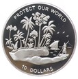 10 dolarów - Chrońmy nasz świat - Fidżi - 1993 rok