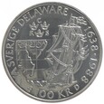 100 koron - Szwedzka Kolonia w Delaware -  Szwecja - 1988 rok