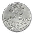 100 koron - Srebro w Igławie - Czechosłowacja - 1949 rok