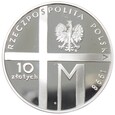 10 złotych - 20-lecie pontyfikatu Jana Pawła II - 1998 rok