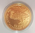 100 złotych - Orzeł Bielik - 2012 rok - Au 999,9 - 7,78 g 