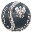 10 złotych - Juliusz Słowacki - 1999 rok