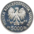 5 000 złotych - Toruń - Mikołaj - Kopernik - 1989 rok