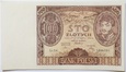 Banknot 100 Złotych 1934 rok - Seria Ser. B N.