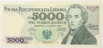 Banknot 5000 zł 1982 rok - Seria CC