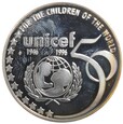 5 ECU - 50-lecie UNICEF-u - Belgia - 1996 rok