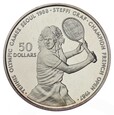 50 dolarów - Letnie Igrzyska w Seulu 1988 - S. Graf - Niue - 1987 rok