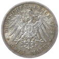 3 marki - Wilhelm II - Cesarstwo Niemieckie - 1914 rok -  A