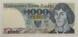 Banknot 1000 zł 1982 rok - Seria GR
