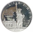 1 dolar - 100. rocznica - Statua Wolności - USA - 1986 rok 