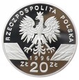 Moneta 20 zł - Jeż - 1996 rok