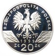 Moneta 20 zł - Wilk - 1999 rok