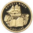 5 dolarów - Biblia ze statku Bounty - Wyspy Pitcairn - 2005 rok 