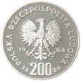 200 złotych - XIV Zimowe Igrzyska Olimpisjkie Los Angeles - 1984 